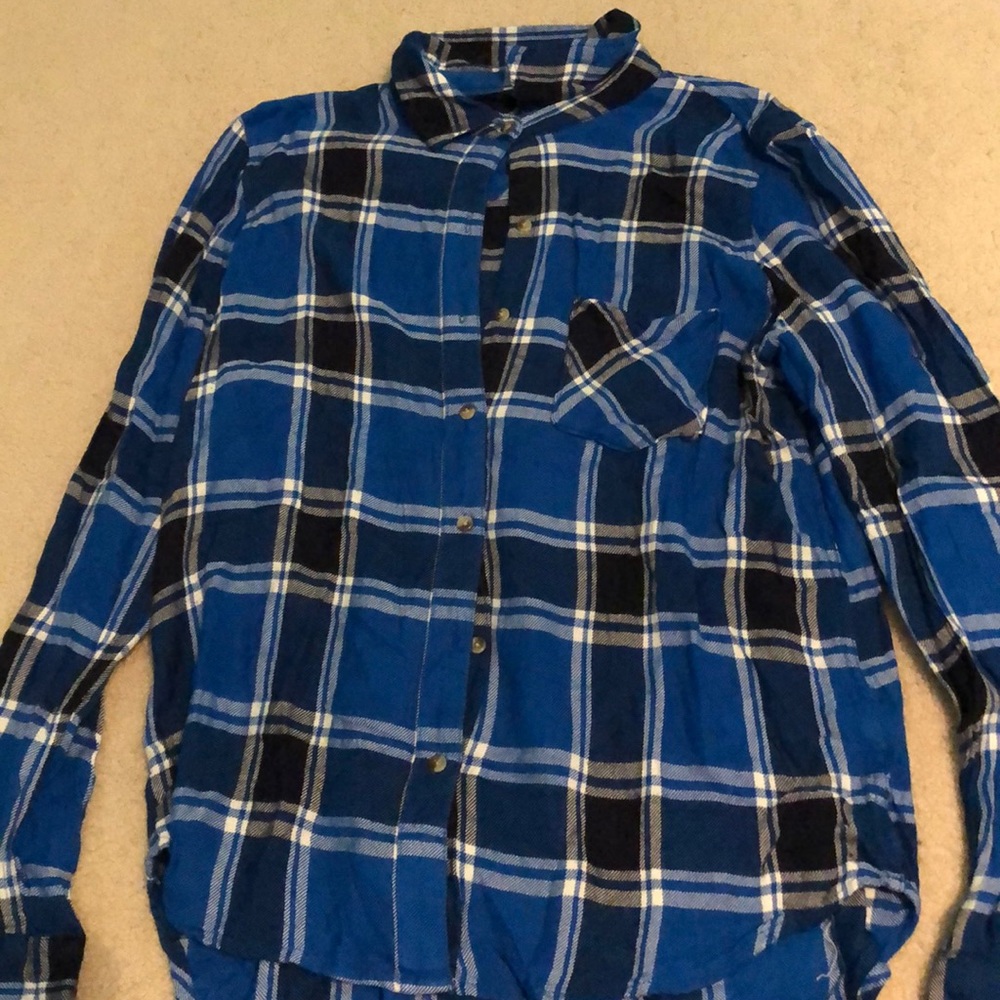 Royal Blue Flannel
